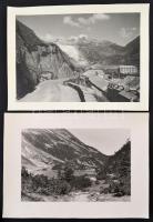 cca 1930 Képek az Alpokból: különféle természetfotók (Matterhorn, stb.), összesen 33 db, 17,5×23 cm