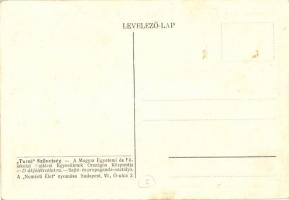 Hadúr segítsen a magyar feltámadáshoz! Kiadja a Turul Szövetség / Hungarian irredenta art postcard s...