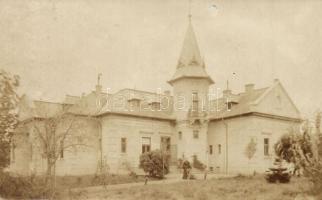 1906 Dánszentmiklós, Plósz-kúria, kastély. photo