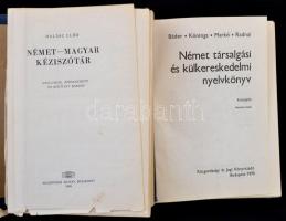 Vegyes német nyelvkönyvek és szótár tétel, 3 db:
Helen Davies: Kezdők német nyelvkönyve. Fordította...