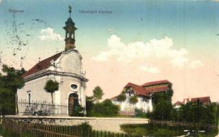 Sopron, Városligeti kápolna. Piri Dániel kiadása (EK)