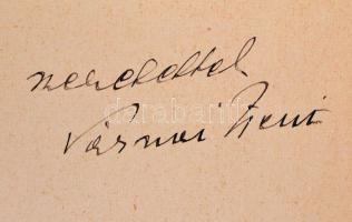 Én nem mondok le soha a reményről. Várnai Zseni versei az anyaszívről. Dedikált! Bp., 1940, Arany Já...