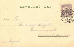 Ada Kaleh, Vár, Mecset / Festung, Moschee / castle, mosque. Raichl Sándor Junior 2398. Floral, Art N...