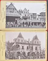 1896 Budapest, Ezredéves Kiállítási Emlék. Ős Budavár - leporellofüzet 12 képpel / Memorial leporell...