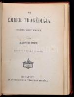 Madách Imre: Az ember tragédiája. Drámai költemény. Ötödik népies kiadás. Bp., é.n., Athenaeum. Kiss...
