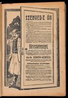 1913 A Pesti Hírlap naptára. Kiadói illusztrált egészvászon kötésben,.Kalendárium sok képpel és rekl...