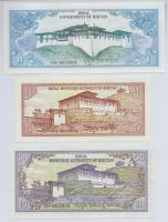 Bhután 1981. 1N + 1986. 5N + 2000. 10N T:I,I-
Bhutan 1981. 1 Ngultrum + 1986. 5 Ngultrum + 2000. 10...