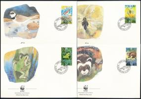 WWF: Animals set + 4 FDC WWF: Állatok sor + 4 FDC