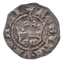 1384-1387. Denár Ag "Mária" (0,43g) T:2 / Hungary 1384-1387. Denar Ag "Maria" (0,43g) C:XF Huszár: 569., Unger I.: 443.d