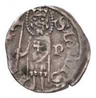 1358-1371. Denár Ag I. Lajos (0,58g) T:2 kis patina / Hungary 1358-1371. Denar Ag Louis II (0,58g) C:XF small patina Huszár: 542., Unger I.: 429.i
