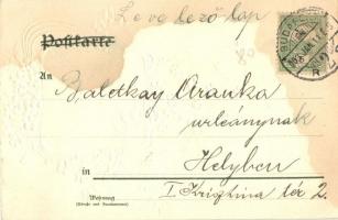 Vergissmeinnicht / Kunstanstalt Heinr. & Aug. Brünning, Vergissmeinnicht Serie No. III. Art Nouv...