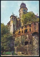 1969 A magyar öregfiúk labdarúgó válogatott tagjai által aláírt képeslap, benne 3 korábbi Arancsapat...