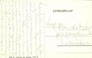 Nagymihály, Mihalovce; utcakép, Kereskedelmi és Hitelbank rt., üzletek / bank and shops, street