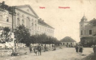 Lugos, Lugoj; Vármegyeház / county hall (felületi sérülés / surface damage)