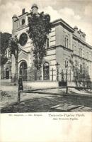 Trencsénteplic, Trencianske Teplice; zsinagóga, izraelita templom / synagogue