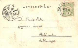 Tiszolc, Tisovec; Gömörvégi fogaskerekű vasútállomás, hajtány. Kohn Albert kiadása / funicular, cogw...