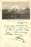 1899 Marosújvár, Ocna Mures; látkép a Báncáról / view from the hill