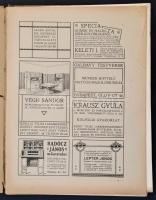 1906 Magyar Iparművészet. XIV. évf. 8 sz. Szerk.: Györgyi Kálmán. Gazdagon illusztrálva, műmelléklet...