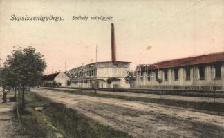 Sepsiszentgyörgy, Sfantu Gheorghe; Székely szövőgyár / Szeklers weaving mill