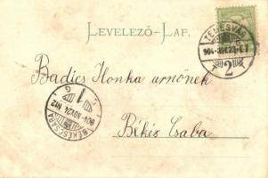 Temesvár, Timisoara; Szent György tér, sörcsarnok, gyógyszertár, montázslap / square, beer hall, pha...