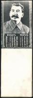 1982 Sztálinos kisnaptár 7 képpel / Stalin calendar