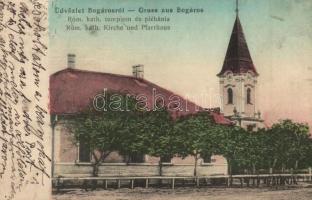 Bogáros, Bulgarus; Római katolikus templom és plébánia / church and parish