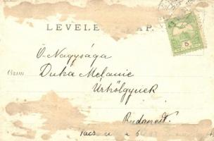 1903 Torda, Turda; Vigadó / redoute. photo (ragasztónyom / gluemark)