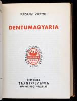 Magyar Történelmi Tanulmánysorozat I. kötet - Padányi Viktor: Dentumagyaria. [Buenos Aires, 1963.] Transsylvania 450 + [2] p. Aranyozott kiadói egészbőr-kötésben, kopásokkal