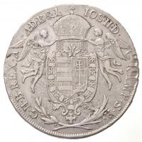 1787A 1/2 Tallér Ag "II. József" (13,86g) T:2- ü. / 
Hungary 1787A 1/2 Thaler Ag "Jo...