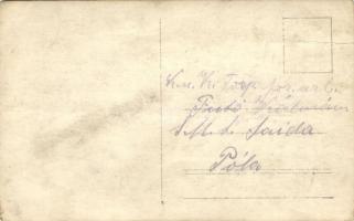 1917 Pola, SMS Saida osztrák-magyar Helgoland-osztályú gyorscirkáló / K.u.K. Kriegsmarine, light cru...