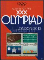 Olimpic games, London minisheet Londoni olimpia kisív