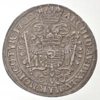 1702K-B 1/2 Tallér Ag "I. Lipót" Körmöcbánya (14,25g) T:1- ph. / 
Hungary 1702K-B 1/2 Tha...