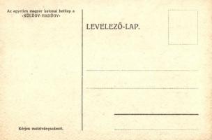 1915 Külügy-Hadügy, az egyetlen magyar katonai hetilap reklámlapja / Hungarian military newspaper ad...