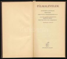 August Jacob Liebeskind: Pálmalevelek. Huszonöt napkeleti történet. Fordította: Márton László. Budap...