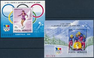 Winter Olympics block set, Téli olimpia blokk sor