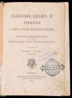 Przsevalszkij, Mikhájlovics Nikoláj: Zájzánból Khámin át Tibetbe és a Sárga folyó forrásvidékére.
P...