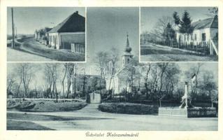 Kolozsnéma, Klízska Nemá; utcaképek, templom / street views with church