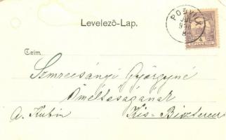 Alsókubin, Dolny Kubin; látkép híddal, Árva-váralja, kiadja Hirschfeld Adolf / general view with bri...