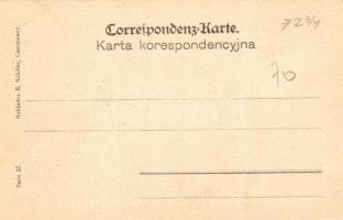 Obrzucanie panny mlodej / Das Bewerfen der Braut / scene from a Jewish wedding, marriage rites. E. S...