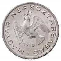 1950. 10f Al (0,85g) T:1,1- /  Hungary 1950. 10 Fillér Al (0,85g) C:UNC,AU Adamo F3.1