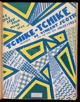 cca 1920-1930 31 db dekoratív címlapú foxtrott kotta egybekötve, jó állapotban