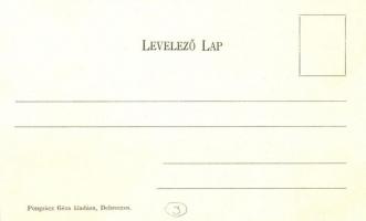 Debrecen-Pallag, Gazdasági tanintézet, Kaszinó. Pongrácz Géza kiadása