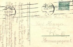 Wien, Josef Kratzls Weinstüberl 'Zum Laterndl' (Landesgerichtsstraße 12) / wine pub greeti...