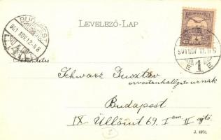 Hódmezővásárhely, Városháza. Reisz kiadása (EK)