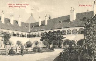 Kistapolcsány, Topolcianky; Gróf Keglevich (József kir. herceg) kastély / castle / Schloss - 2 db ré...