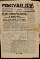 1935-1937 Vegyes folyóirat tétel, 3 db, Magyar Jövő független politikai napilap 2 száma (1935. szept...