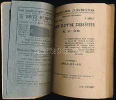 1927 Leventeoktatók zsebkönyve I. évfolyam I. kötet, szerkeszti Süle Dénes, Herzog Ferenc budaörsi o...