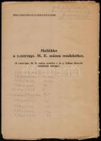 1939. évi IV. törvénycikk a zsidók közéleti és gazdasági térfoglalásának korlátozására. Az első zsidótörvény a 2.220/1941. M. E. számú rendelet mellékleteként