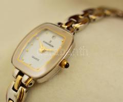 Romanson női karóra, fém szíjjal, tartalék láncszemekkel, saját dobozában