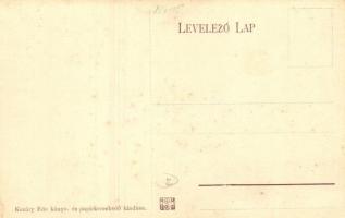 Szigetvár, Báró Biedermann Rezső utca, Kobza Károly üzlete. Kozáry Ede kiadása (EK)